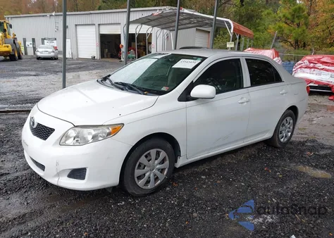 2010 Toyota Corolla Le z USA, uszkodzony, nr VIN 2T1BU4EE5AC321760